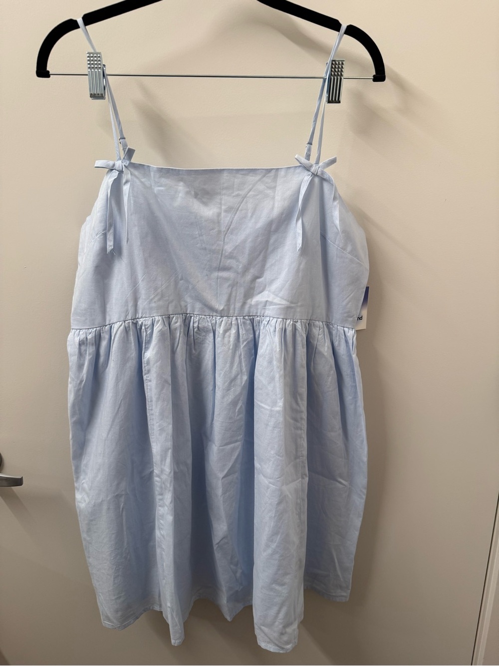 Abound Light Blue Spaghetti Strap Mini Dress NWT